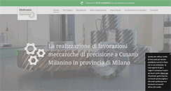 Desktop Screenshot of ingranaggimoltrasio.com