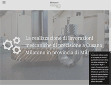 Tablet Screenshot of ingranaggimoltrasio.com